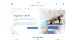 Desktop Screenshot of bath-iyengar-yoga.com